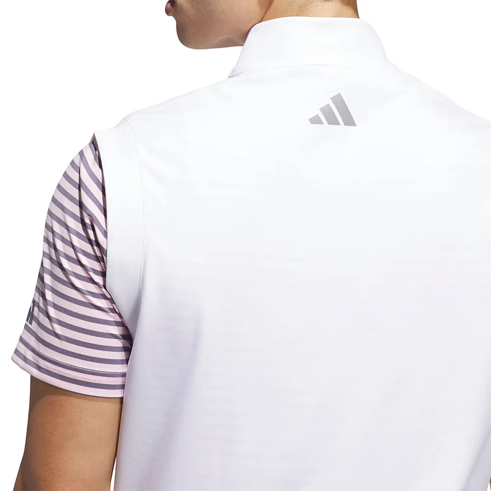 RFID Blocking Tech short term use adidas Ultimate365 Classic 1/4 Zip Vest - White