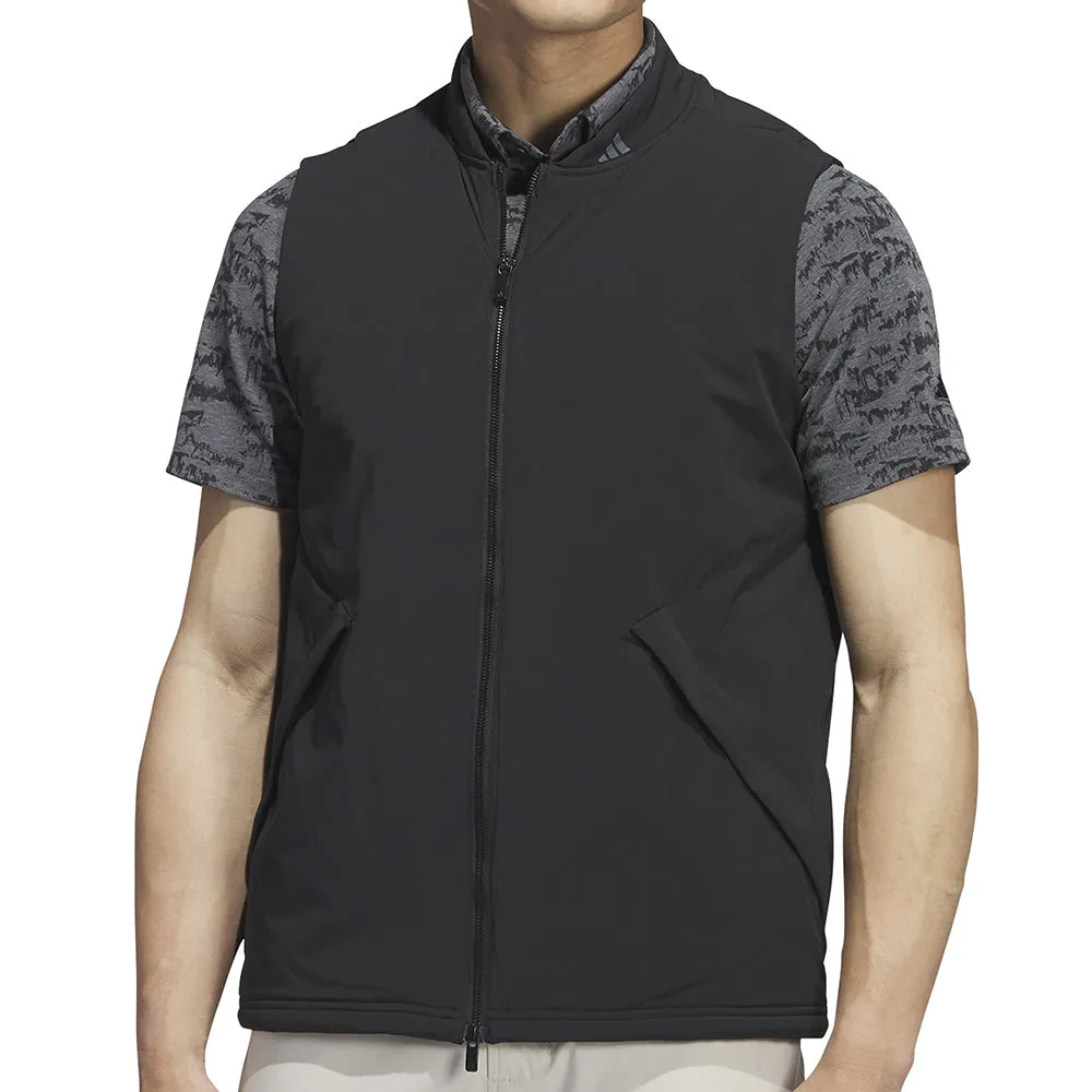 breathable in humidity wool material adidas Ultimate365 Frostguard Vest - Black
