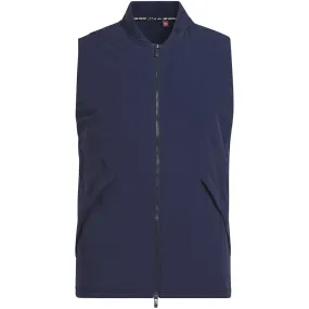adidas Ultimate365 Frostguard Vest - Collegiate Navy Laser Cut Ventilation Holes Thin