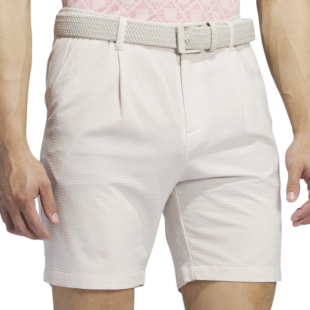 adidas Ultimate365 Pleated Golf Shorts - Alumina personalized option Hypoallergenic fabric