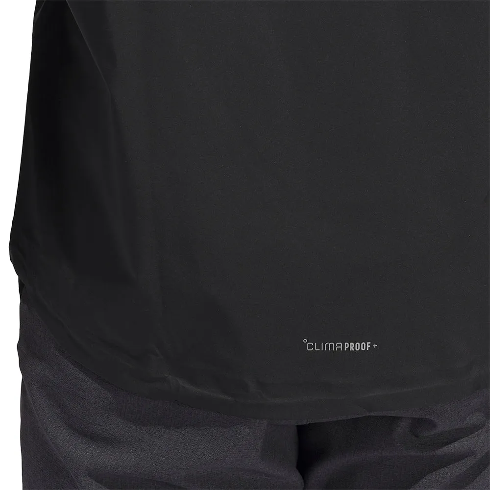 Multi Use Piece adidas Ultimate365 Tour CLIMAPROOF  Half-Zip Waterproof Jacket - Black
