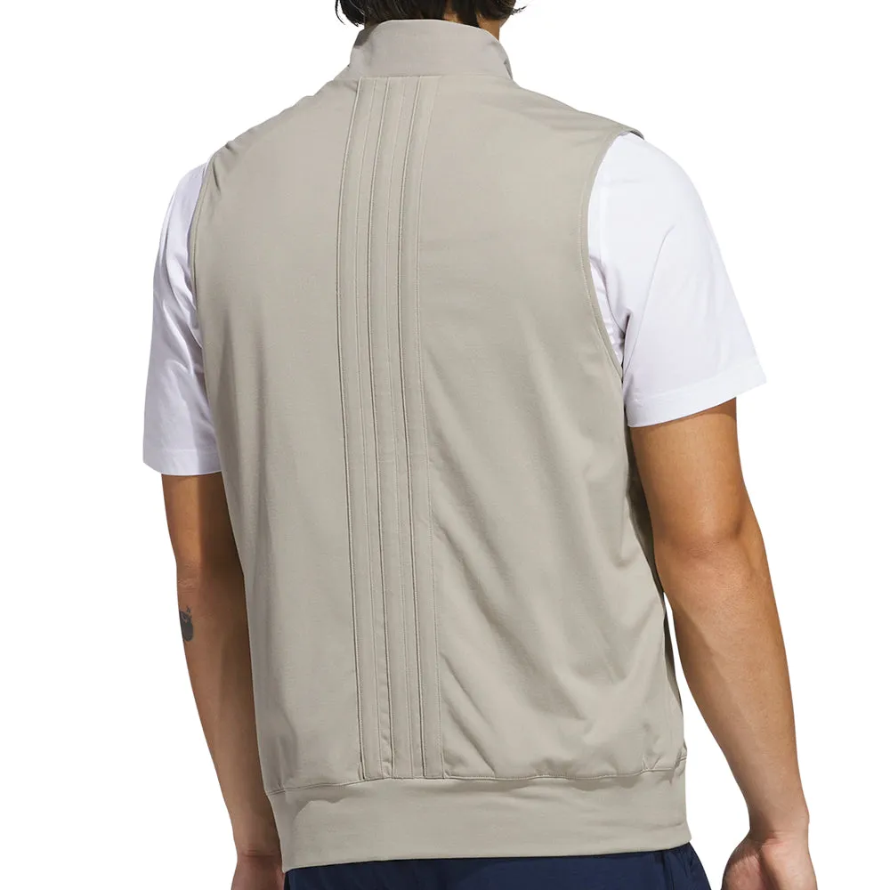 adidas Ultimate365 Tour Vest - Putty Beige Tear Resistant Weave