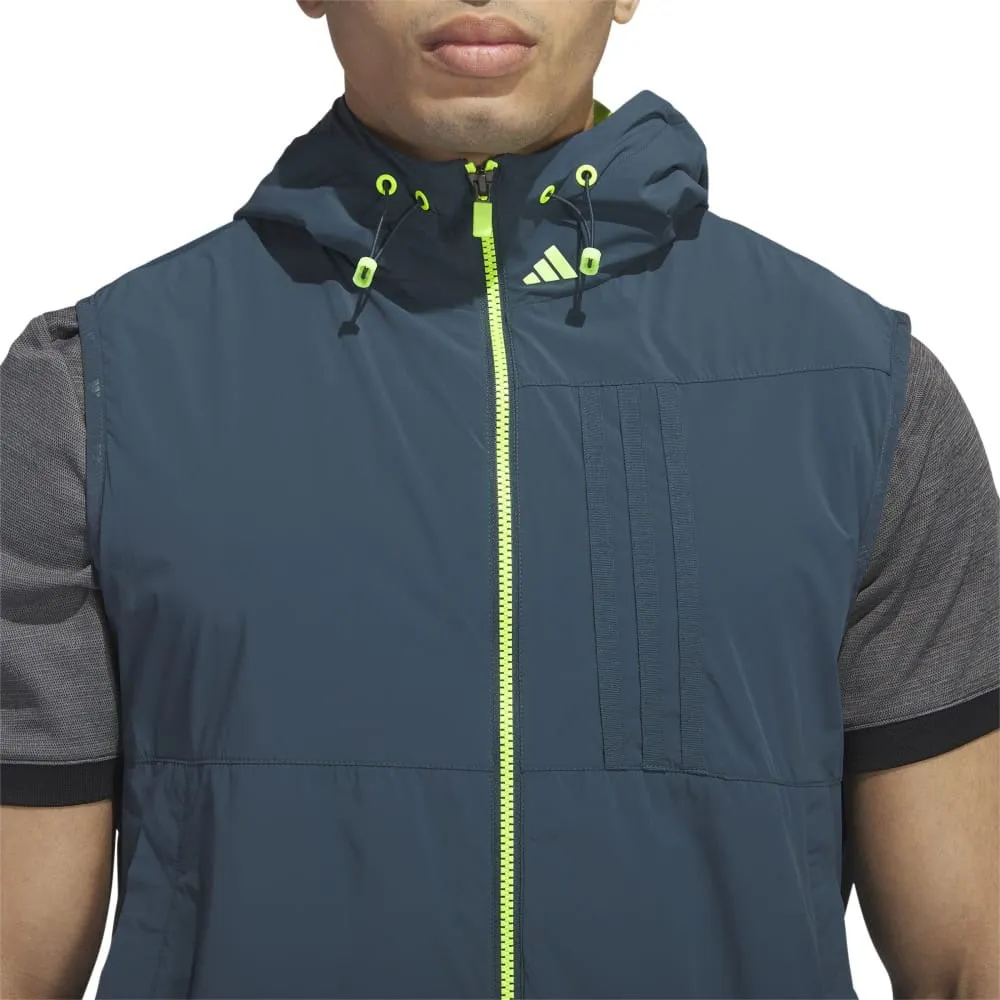 adidas Ultimate365 Tour Wind.Rdy Vest - Arctic Night Abrasion Proof Edging