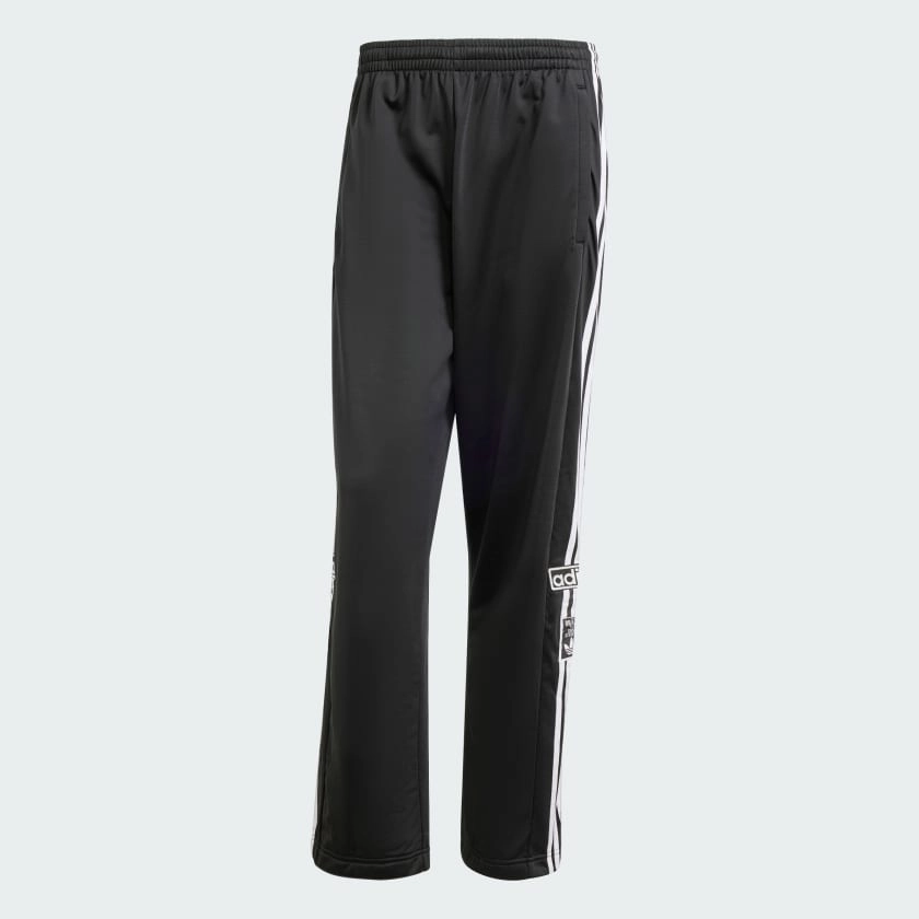 High Rise ADIDAS ADIBREAK TRACKSUIT BOTTOMS-BLACK