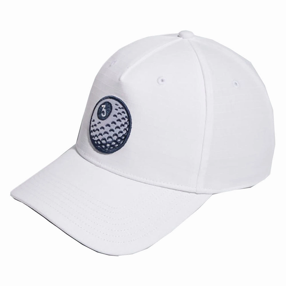 adidas Baller Golf Cap - White Fresh Daywear
