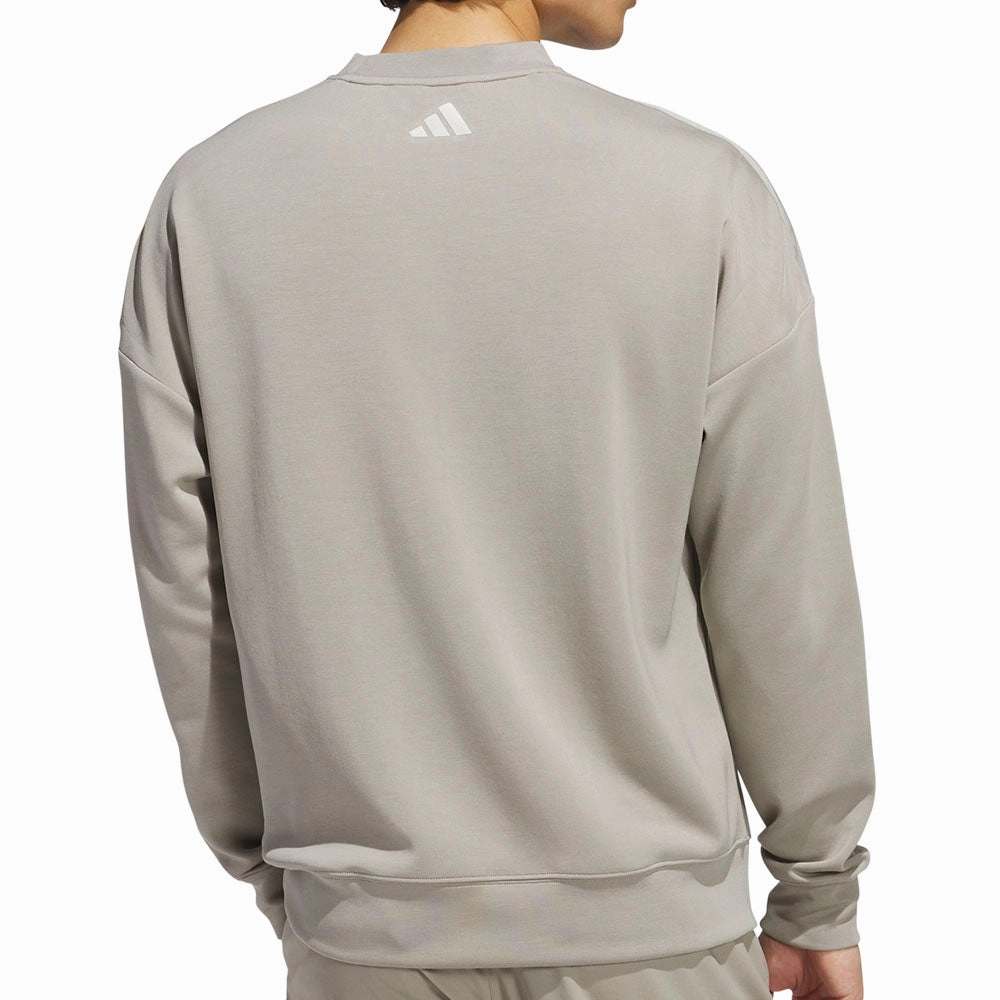 surfing suitable adidas Beyond the Course Pullover - Putty Beige