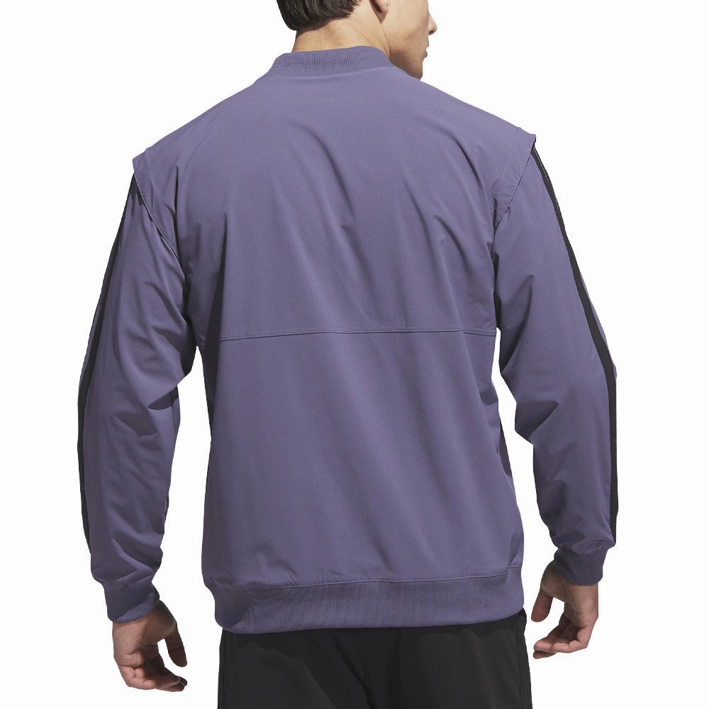 Warm Hues adidas Beyond Twistweave Hybrid Loose Sweatshirt - Preloved Violet