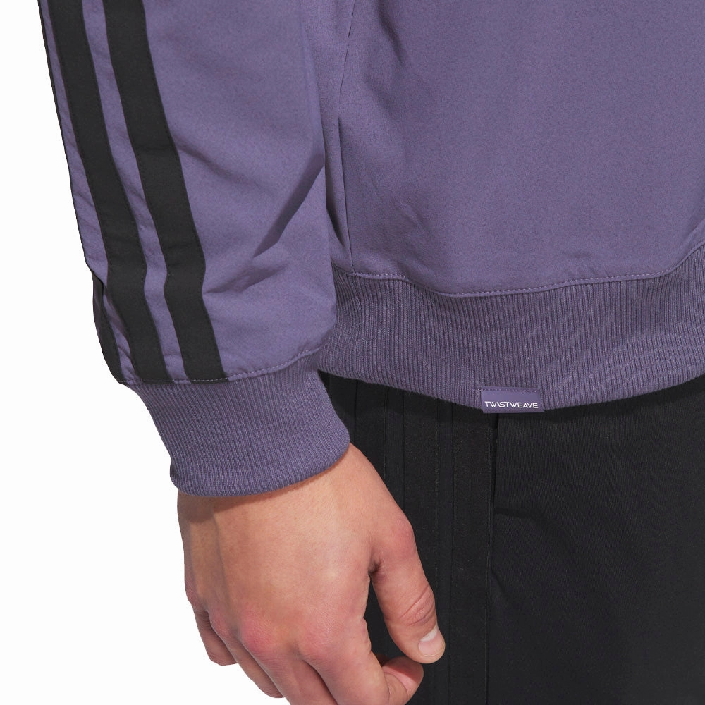 adidas Beyond Twistweave Hybrid Loose Sweatshirt - Preloved Violet product festival wearability product graffiti urbanity