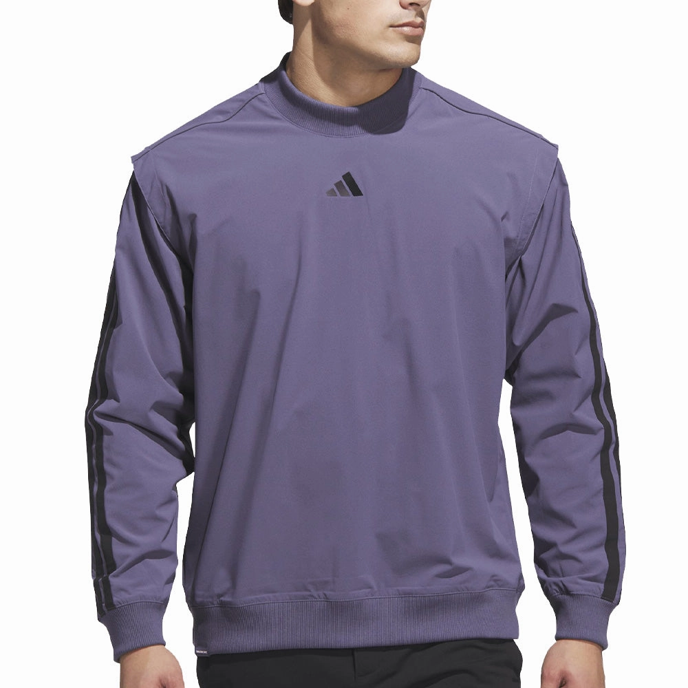 adidas Beyond Twistweave Hybrid Loose Sweatshirt - Preloved Violet Essentials Wear