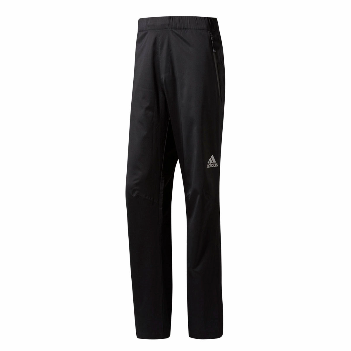 adidas Climaproof Waterproof Golf Pants - Black Elasticized Cuffs Tear Resistant Weave