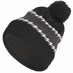 Fall Vibes adidas Cold.rdy 3- Stripes Pom Beanie - Black