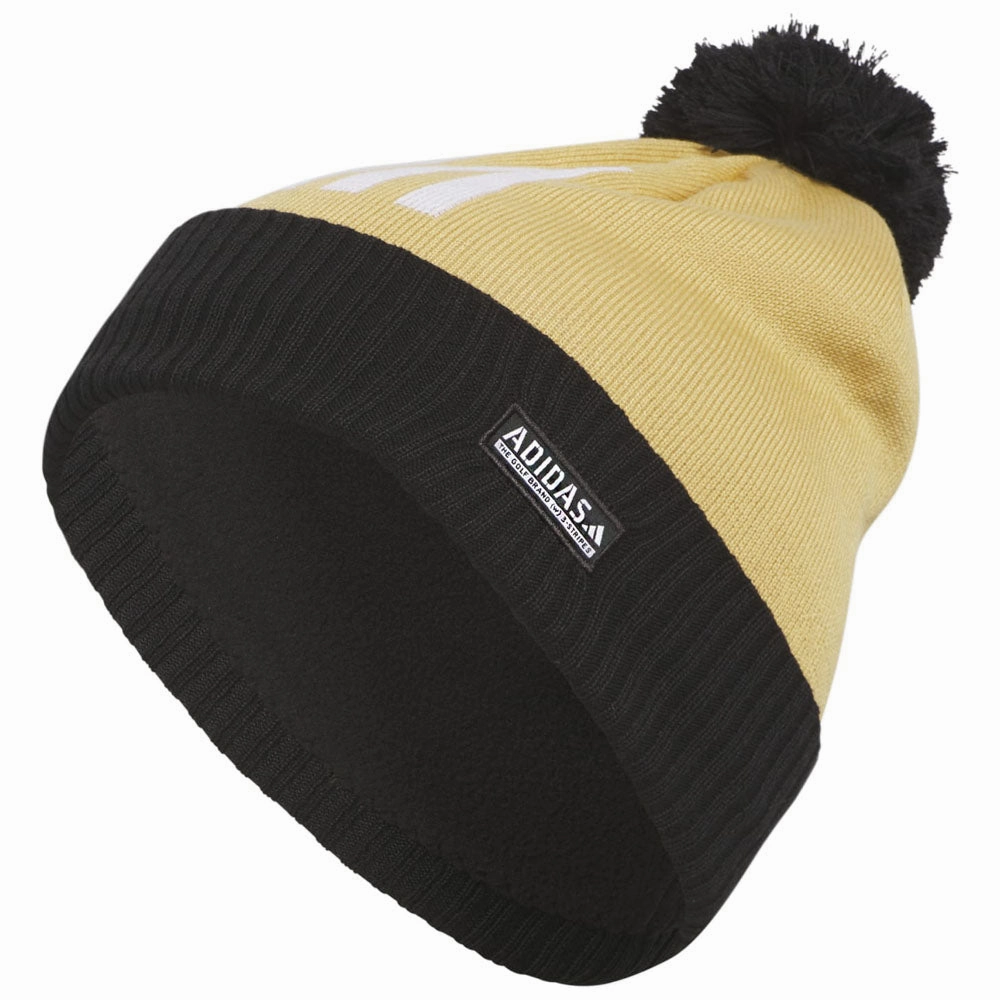 Travel Light Snapback Look adidas COLD.RDY Three Stripe Pom Beanie - Oat