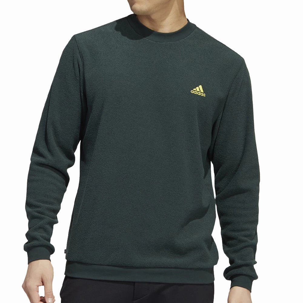 adidas Core Crew Neck Pullover - Shadow Green Everyday Essential
