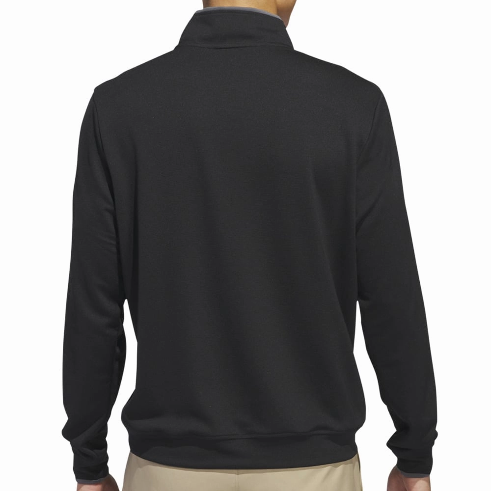 Comfort Layering adidas Core Lightweight 1/4 Zip Pullover - Black