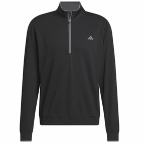 adidas Core Lightweight 1/4 Zip Pullover - Black Easy iron