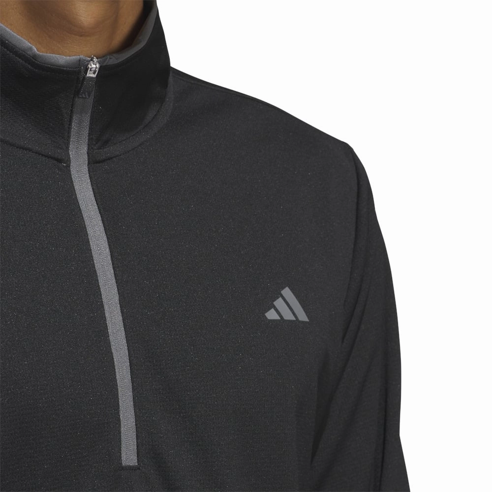 Breathable fabric Casual apparel adidas Core Lightweight 1/4 Zip Pullover - Black