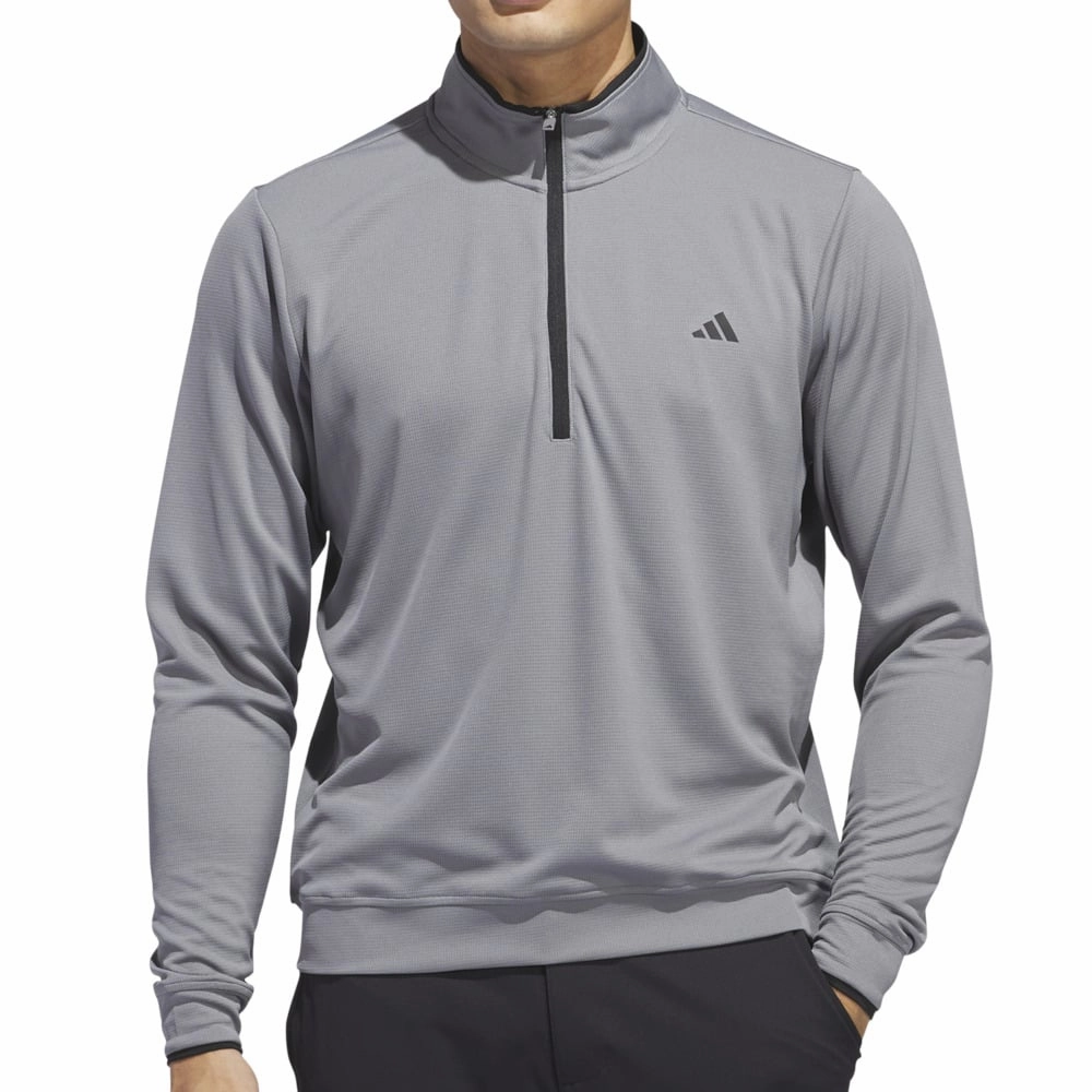 product family togetherness adidas Core Lightweight 1/4 Zip Pullover - Grey Three