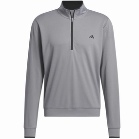 Comfy Street Style adidas Core Lightweight 1/4 Zip Pullover - Grey Three