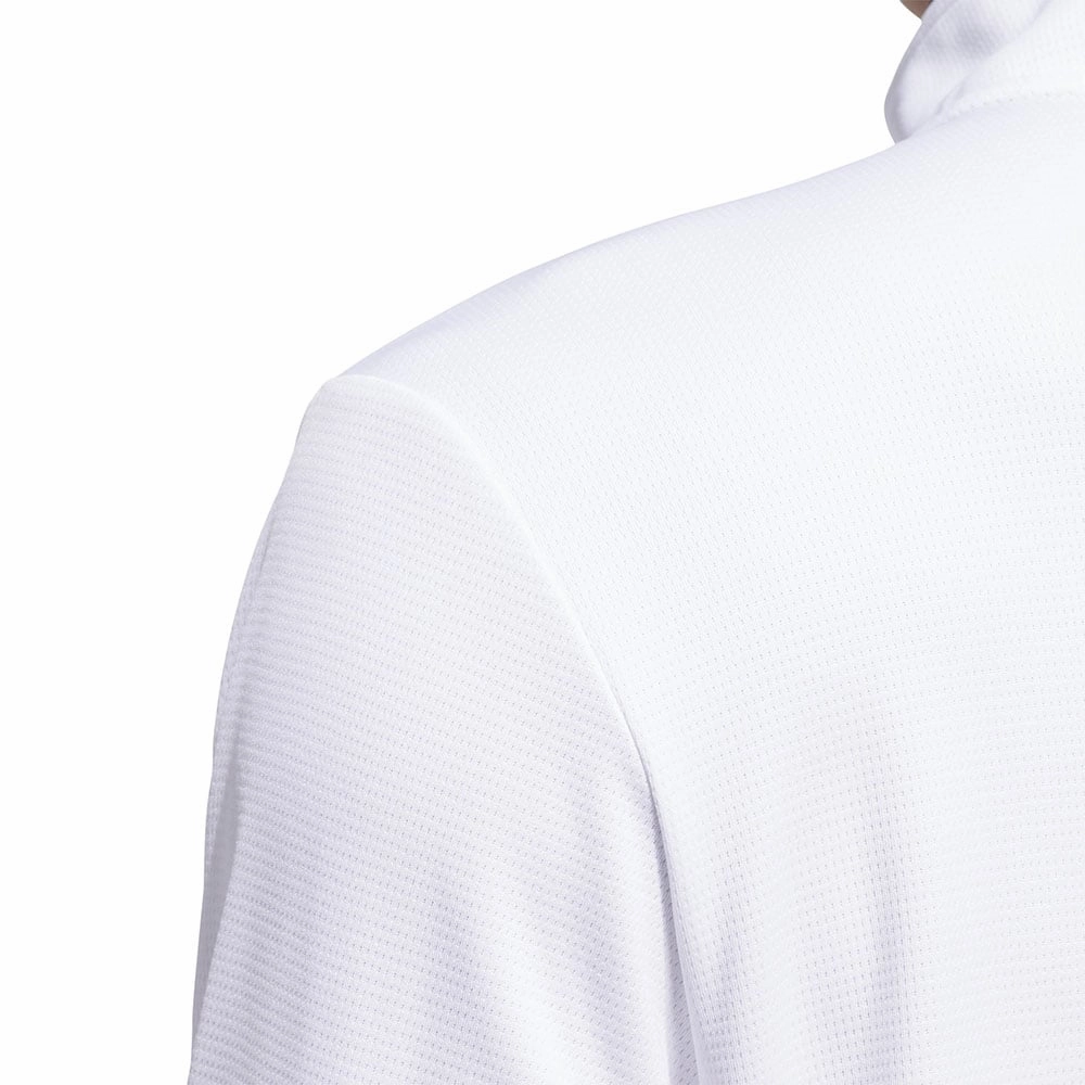 product casual elegance blend product gift worthiness adidas Core Lightweight 1/4 Zip Pullover - White
