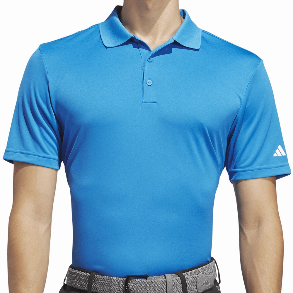 adidas Core Performance Primegreen Polo Shirt - Bright Blue Cozy Wardrobe