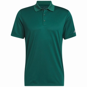 adidas Core Performance Primegreen Polo Shirt - Collegiate Green Casual Essential Wear Classic Wear