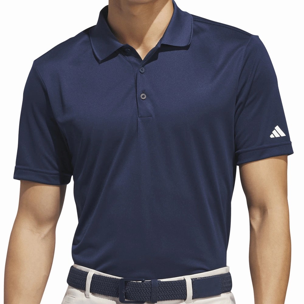 Premium Cotton adidas Core Performance Primegreen Polo Shirt - Collegiate Navy