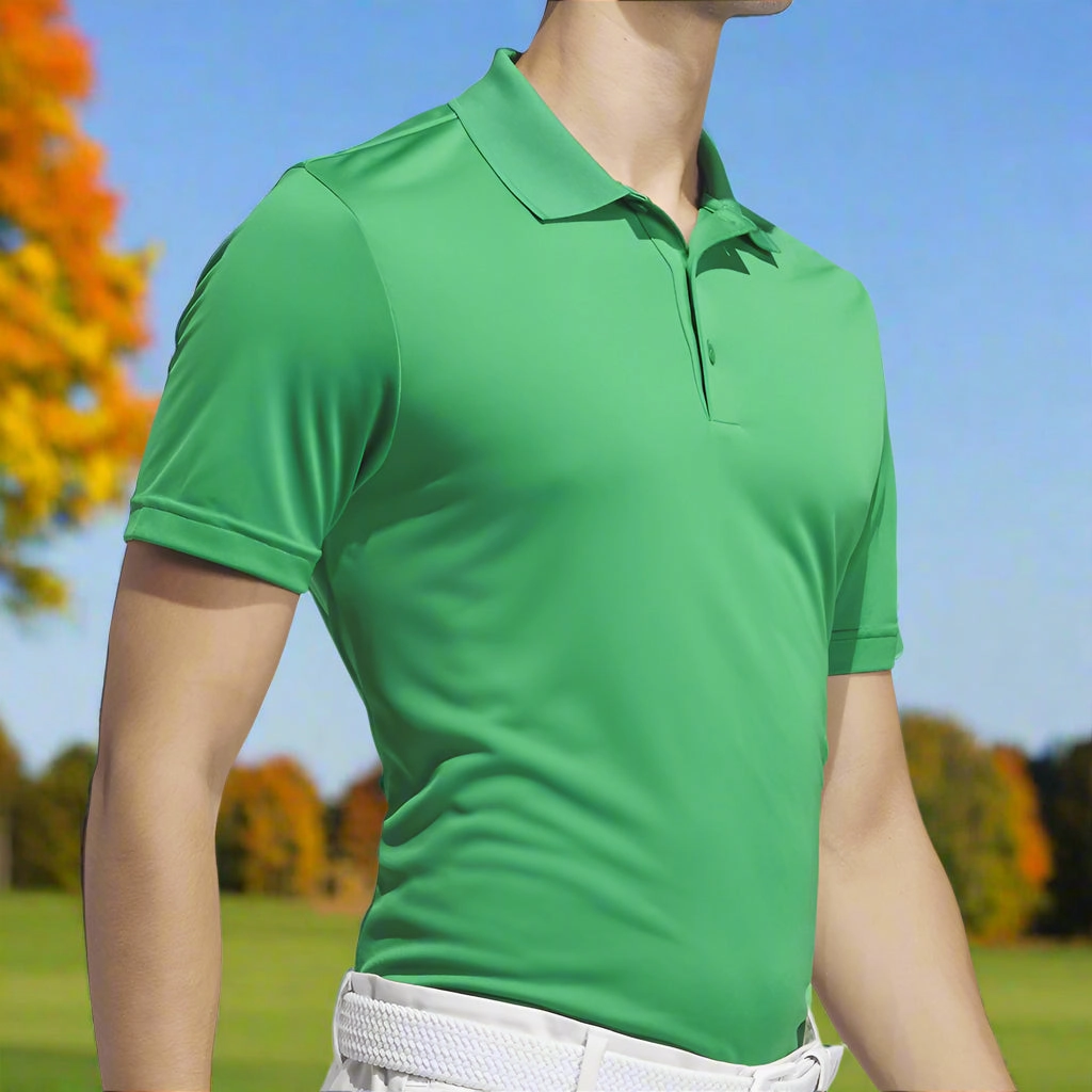 Tagless Neckline adidas Core Performance Primegreen Polo Shirt - Green