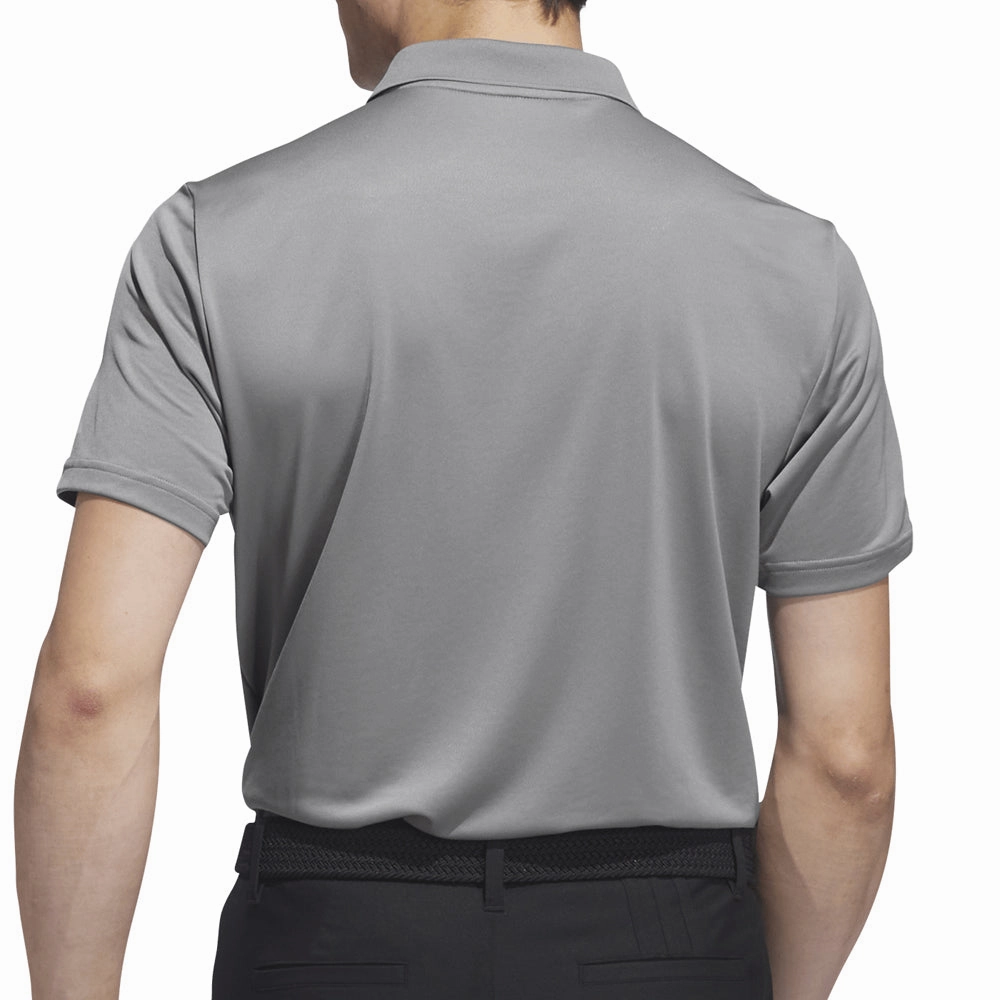 Wear Resistant Fabric adidas Core Performance Primegreen Polo Shirt - Grey Heather