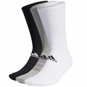 adidas Crew Socks (3 Pack) - Multi Patch Pocket