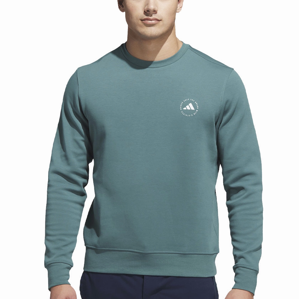 product eco friendly conscience Modern Edge adidas Crewneck Sweatshirt - Preloved Teal