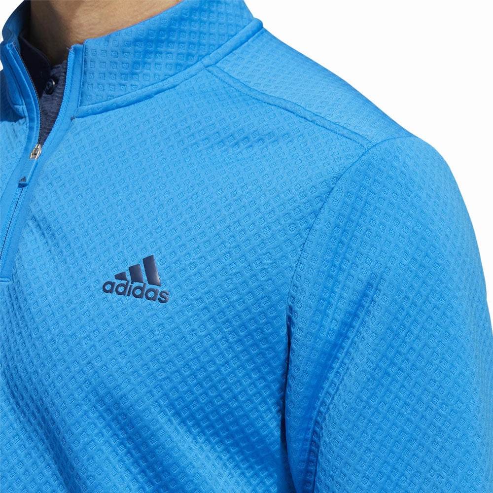 adidas DWR 1/4 Zip Pullover - Blue Rush Chic Style Urban Casual