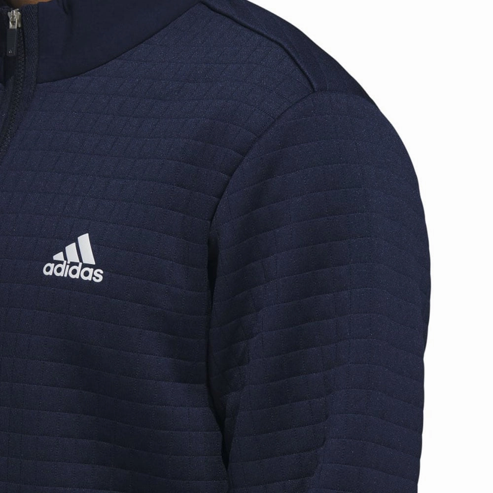 Fresh Relaxed Lightweight Layer adidas DWR 1/4 Zip Pullover - Collegiate Navy