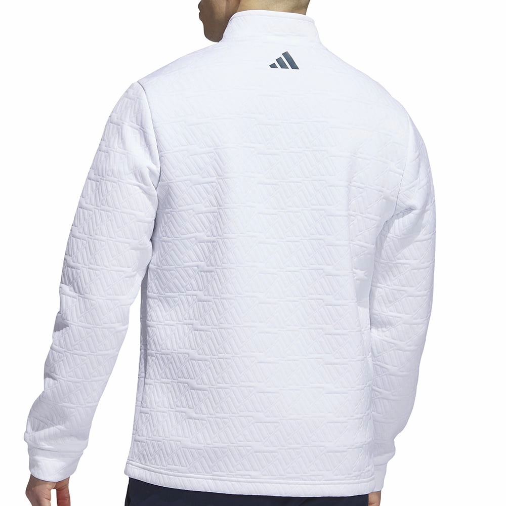 product weekend wearability adidas DWR 1/4 Zip Pullover - White