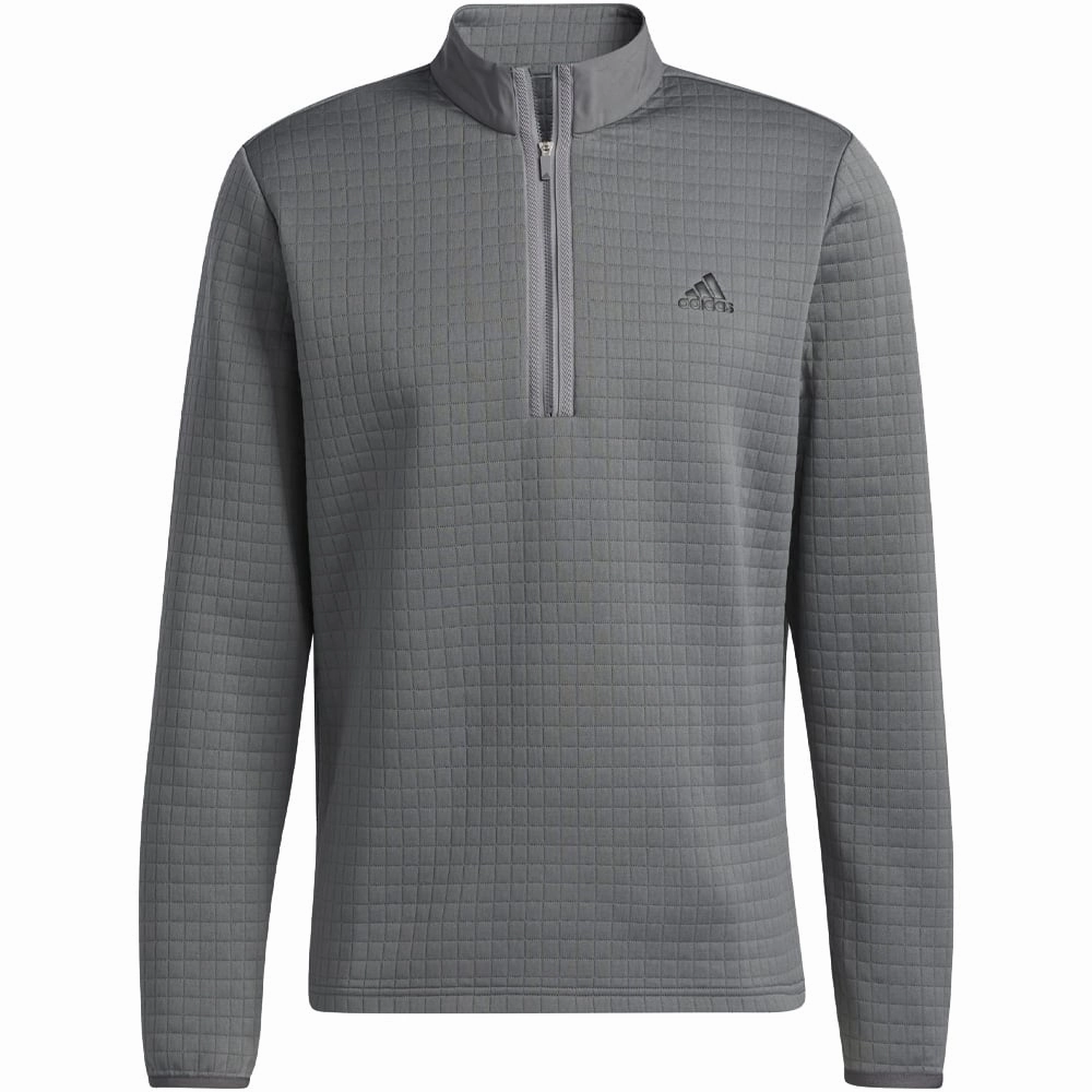 Summer Yoga wear adidas DWR 22 1/4 Zip Pullover - Grey Four