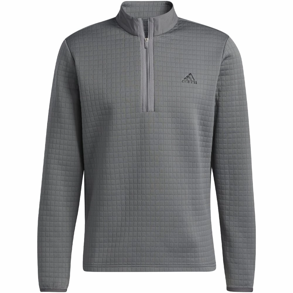 Functional Layer Zip-up adidas DWR 22 1/4 Zip Pullover - Grey Four
