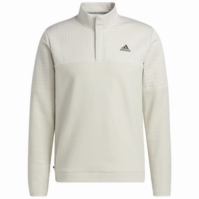 adidas DWR 22 Block 1/4 Zip Pullover - Clear Brown Comfort Design