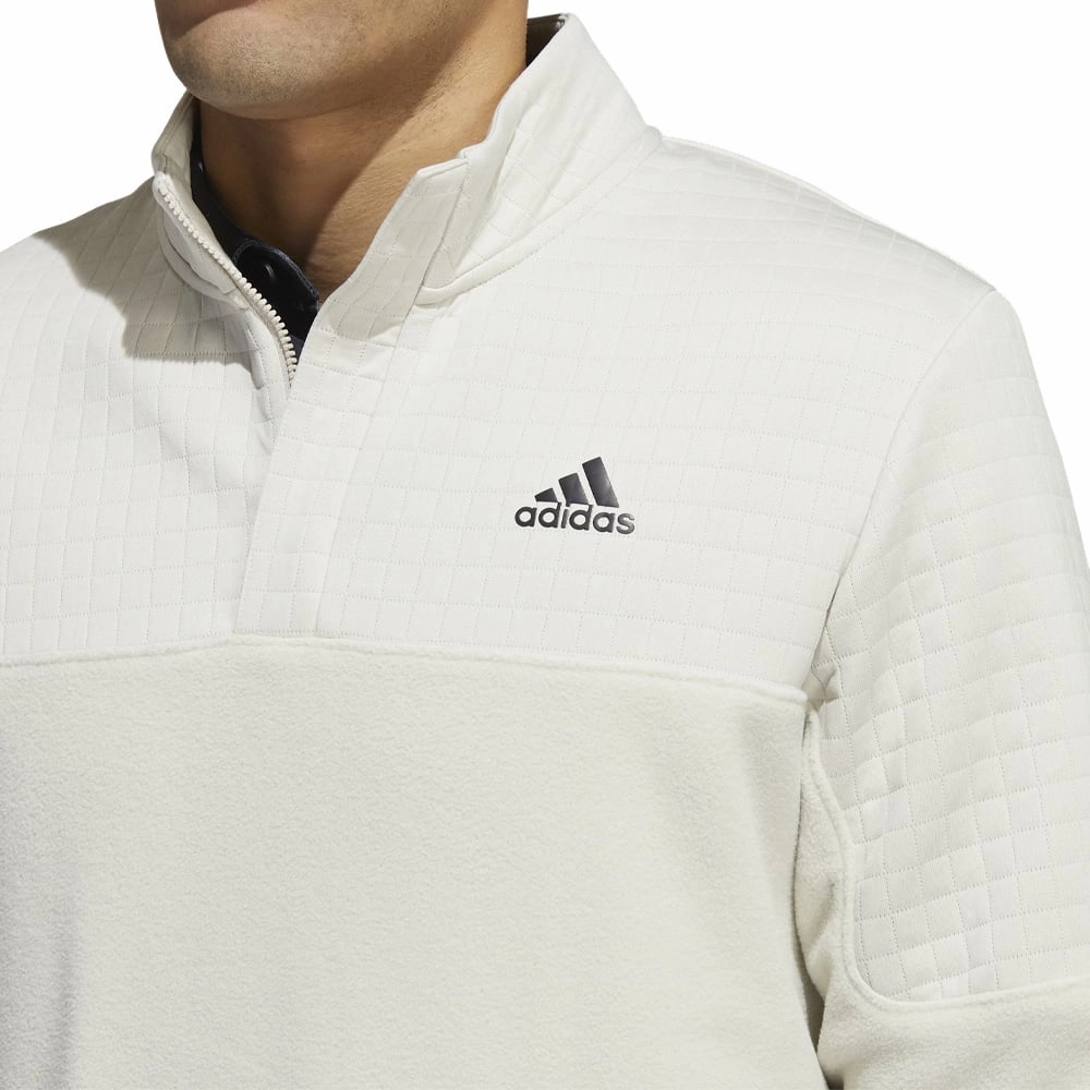 Outdoor Style adidas DWR 22 Block 1/4 Zip Pullover - Clear Brown