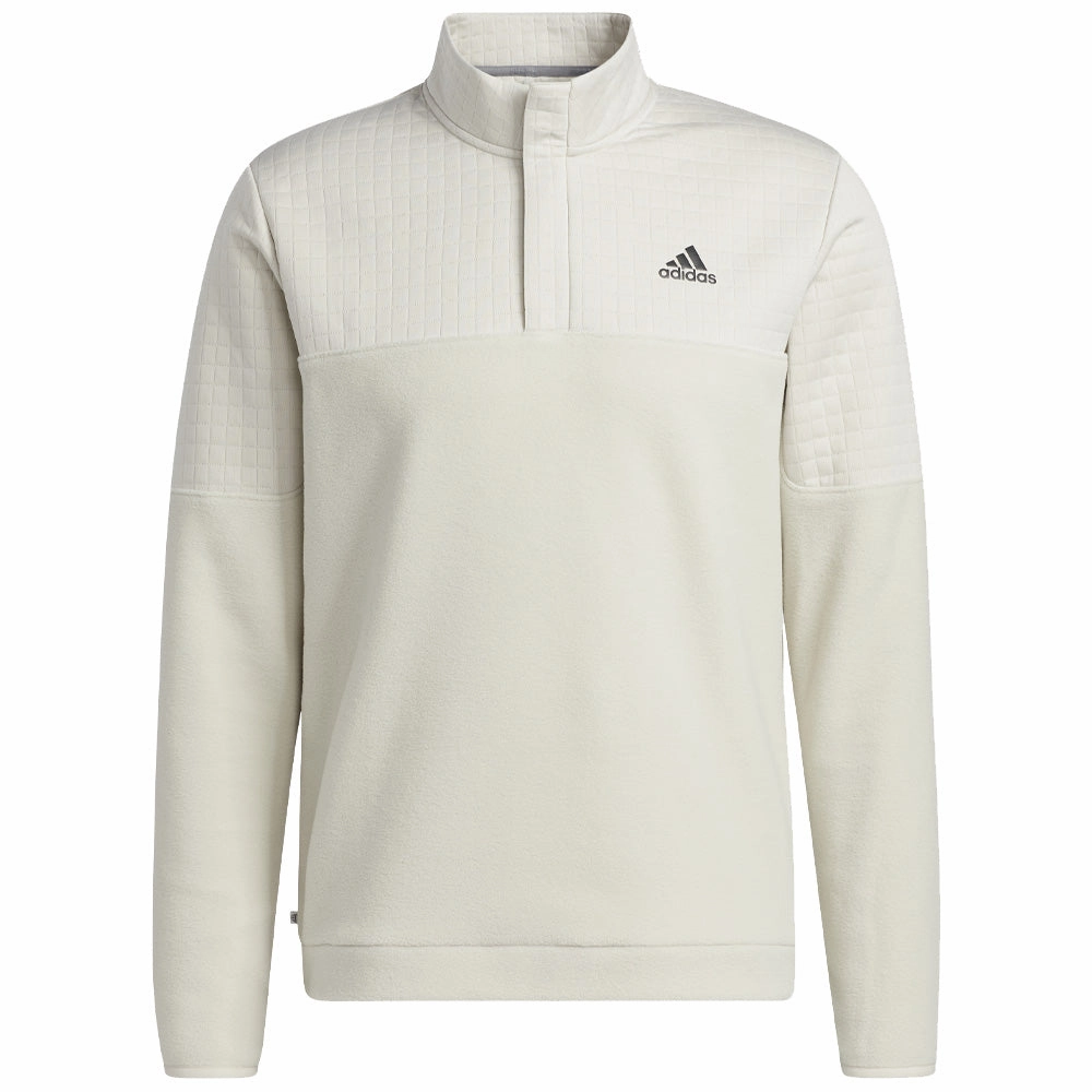adidas DWR 22 Block 1/4 Zip Pullover - Clear Brown Comfort Design