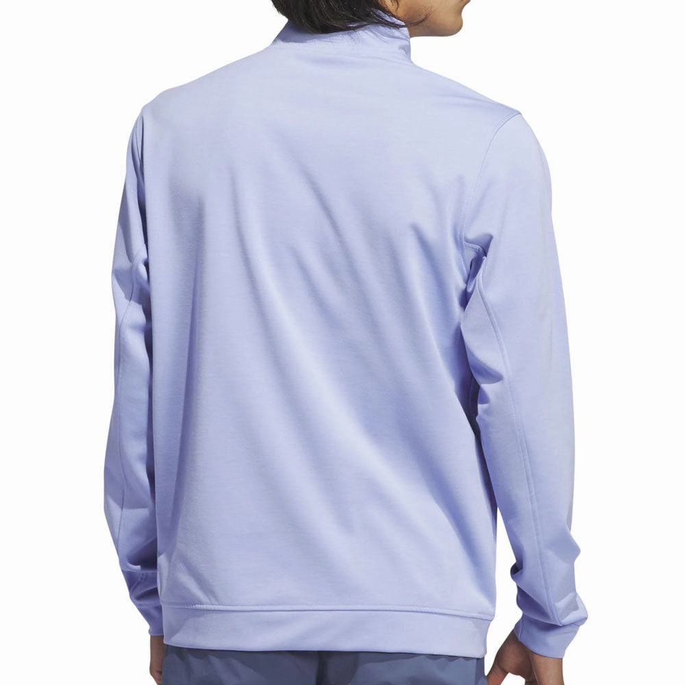 adidas Elevated 1/4 Zip Pullover - Blue Spark Casual Fashion