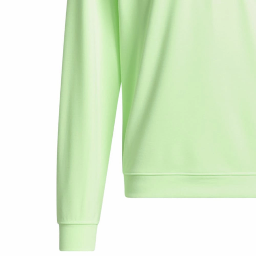 adidas Elevated 1/4 Zip Pullover - Green Spark Tall Soft Layer