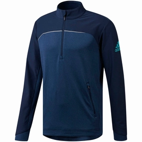 adidas Go-To 1/4 Zip Sweater - Navy simple design
