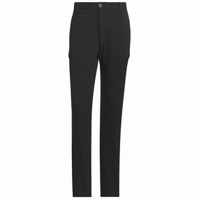 adidas Go-To Cargo Pocket Trousers - Black Structured fabric