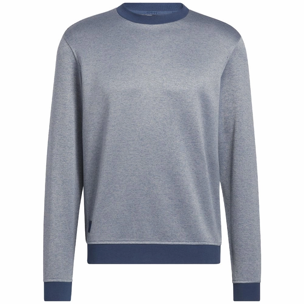 Cozy Comfort Cool Style adidas Go-To Crew Neck Pullover - Crew Navy/Grey Three