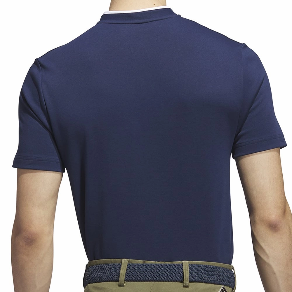 adidas Go-To Henley Polo Shirt - Collegiate Navy Active Style Trend MoistureWicking