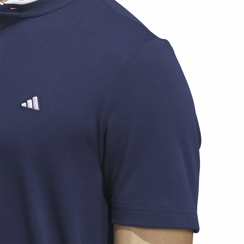 Perfectly Fit adidas Go-To Henley Polo Shirt - Collegiate Navy