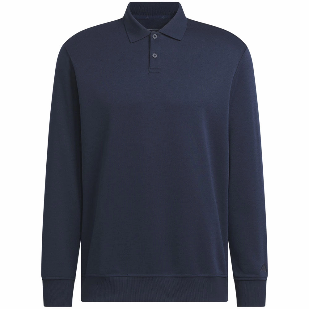 adidas Go-To Long Sleeve Polo Shirt - Collegiate Navy Picnic