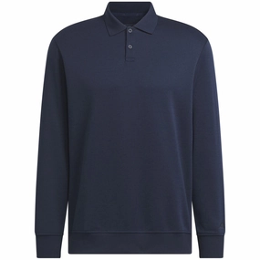 adidas Go-To Long Sleeve Polo Shirt - Collegiate Navy Picnic
