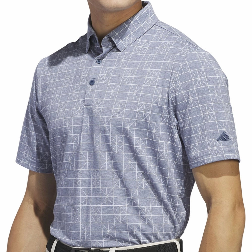 Cozy Touch MoistureControlFibers adidas Go-To Novelty Polo Shirt - Preloved Ink