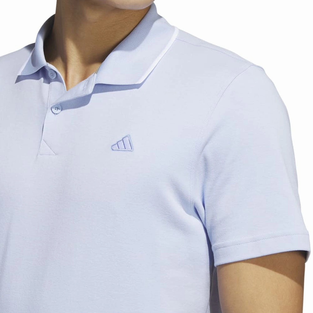 adidas Go-To Pique Polo Shirt - Blue Dawn Versatile Trend Outdoor Wear