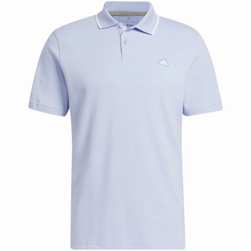 adidas Go-To Pique Polo Shirt - Blue Dawn sporty and comfortable Casual Touch